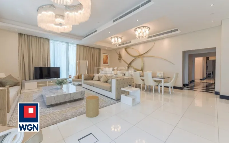Mieszkanie na  sprzedaż Dubaj - Centrum, widok na Burj Khalifa, Komfortowo umeblowany, przy Dubai Mall. Wolny