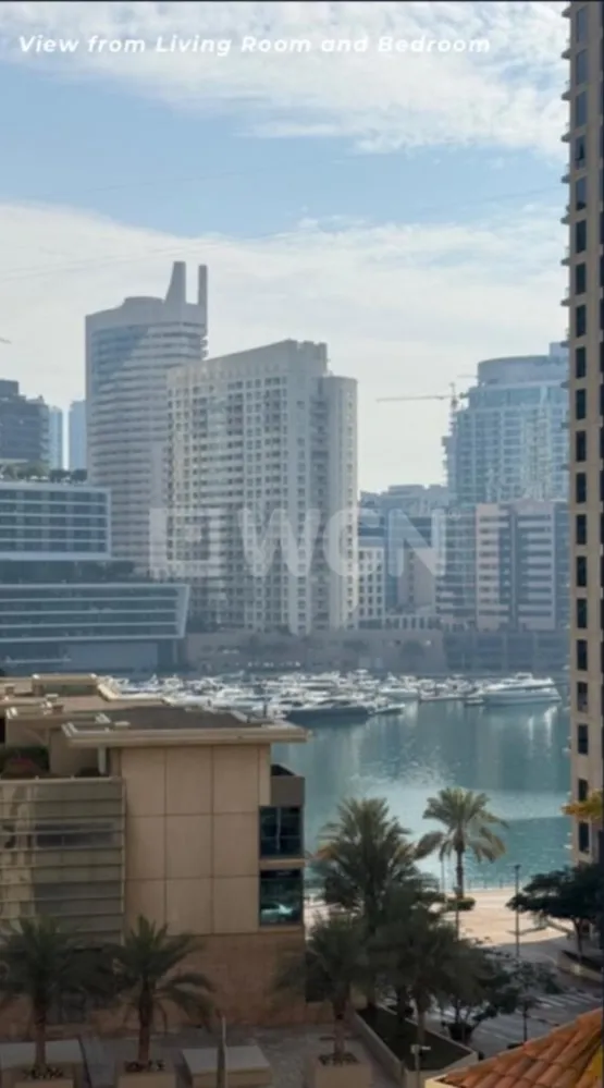 Mieszkanie na  sprzedaż Dubaj - Dubai Marina, Plaża, Widok na Zatokę, Komfortowe