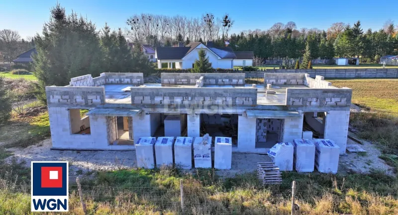 Dom na  sprzedaż Gorzów Wielkopolski - Bliźniak w stanie surowym, 227 m2 Atrakcyjna inwestycja Gorzów